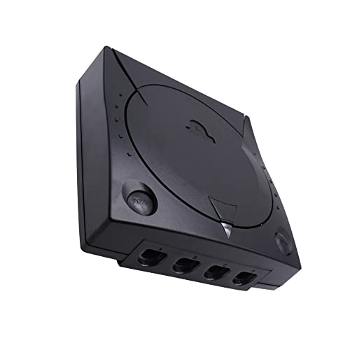 מארז פגז פלסטיק החלפת דסרטו עבור Sega Dreamcast DC רטרו רטרו קופסאות קונסולת קונסולה, שחור