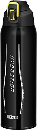תרמוס FHT-1500F BK-C בקבוק מים, בקבוק ספורט מבודד ואקום, הסוואה שחורה, 4.9 גל