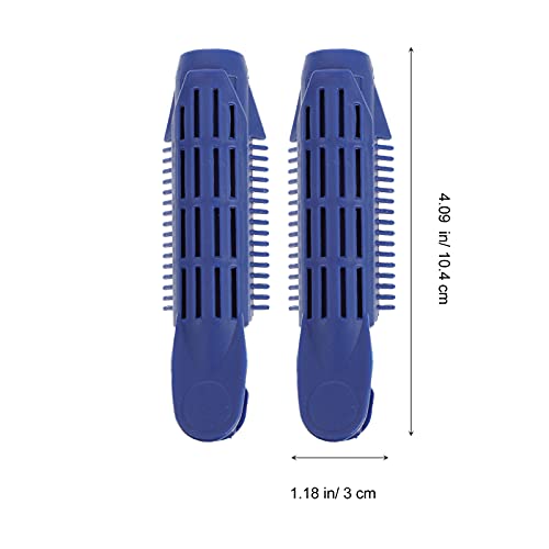 גלילי שיער של Uonlytech 6 יחידות שיער נפח שורש שיער DIY ללא חום נזק לחום קליפ שיער טבעי קליפ קל משקל קל משקל מתולתל