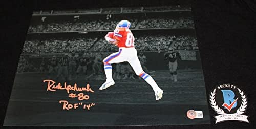 ריק Upchurch חתם על 11 x 14, דנוור ברונקוס, WU17845 - תמונות NFL עם חתימה
