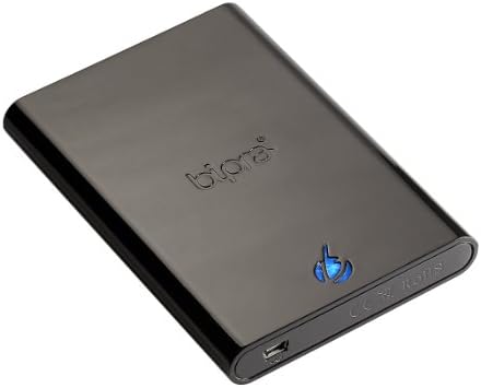 BIPRA S2 2.5 אינץ 'USB 2.0 NTFS כונן קשיח חיצוני נייד - שחור