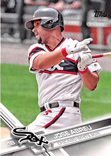 2017 סדרת Topps 2 593 חוסה Abreu Chicago White Sox כרטיס בייסבול