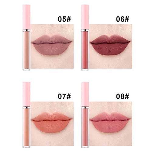 שפתון נוזלי שפתון ליפ גלוס לנשים 24 הוראס מקוריים 24 עמוק אדום מקורי 24 שעה שפתון שפתיים כתם לאורך זמן שיהיה חלב טיפות
