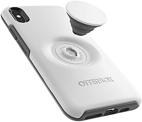 Otterbox iPhone XS MAX OTTER + POP Symmetry Series Case - Vortex קוטב, Popsockets משולב Popgrip, Slim, ידידותי לכיס, קצוות מוגבהים הגנה