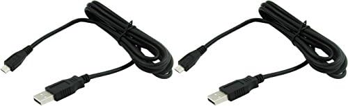 אספקת חשמל סופר 2 x PCS 6ft USB ל- Micro-USB מתאם מטען טעינה כבל סנכרון עבור ZTE Dell XCD35 BLADE VENUS U880 E V880 E