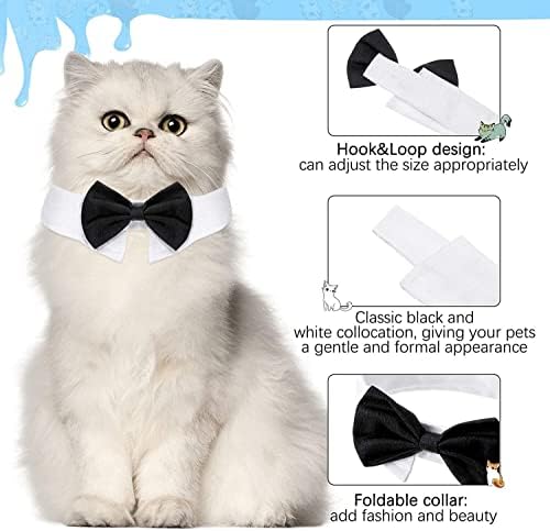אביזרי חיות מחמד של Zsyxm חתולי חיות מחמד גורים קשתות עניבות לחתונה למסיבת יום הולדת לחתונה אביזרים