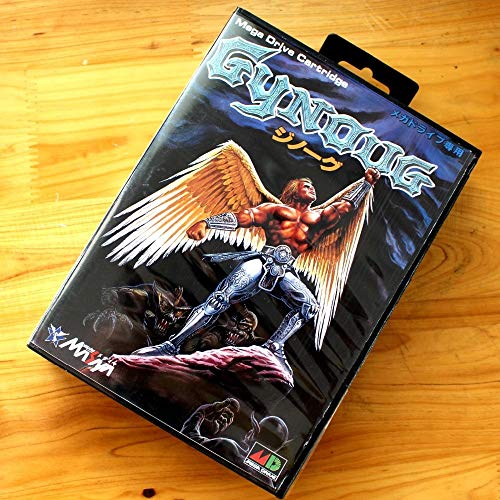 Romgame Gynoug 16 סיביות Sega MD כרטיס משחק עם תיבת קמעונאות עבור Sega Mega Drive עבור Genesis us Shell