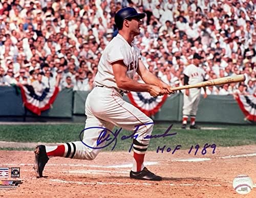 קרל Yastrzemski חתימה 11x14 צילום בייסבול - תמונות MLB עם חתימה