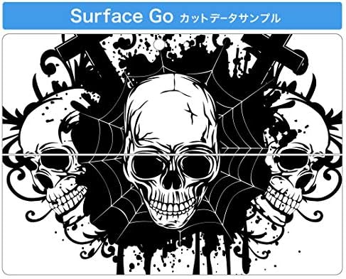 כיסוי מדבקות Igsticker עבור Microsoft Surface Go/Go 2 עורות מדבקת גוף מגן דק במיוחד עורות 013581 נעילת גולגולת גולגולת
