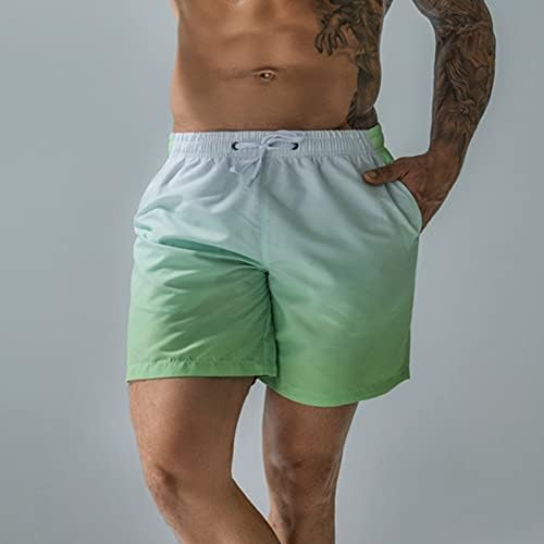 מכנסי זיעה בהוואי של סקיגול לגברים, מכנסי חוף חופשה בקיץ מצחיקים גלישה יבש מהיר גזעים שחייה משוררת מכנסי טרנינג.